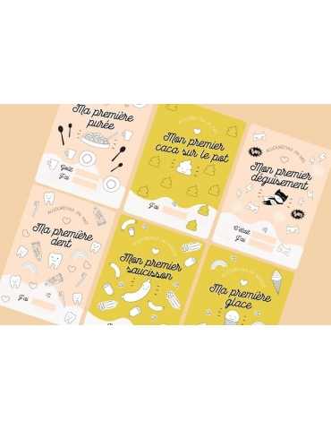 Cartes étapes bébé
