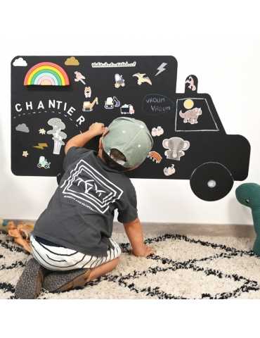 Tableau Magnétique - Camion