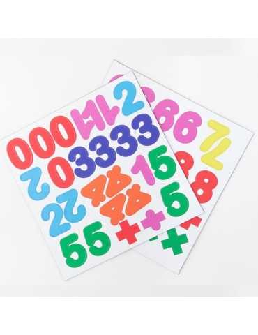 Chiffres magnétiques - Multicolores