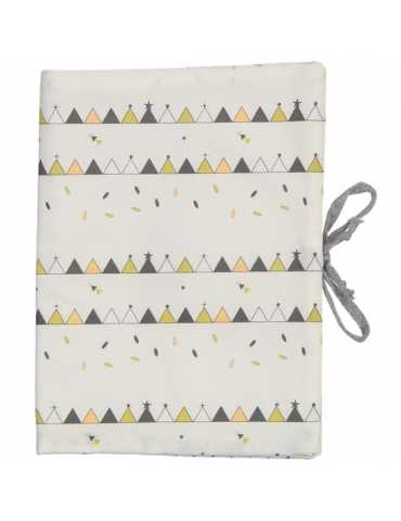 Housse de carnet de santé - Tipi