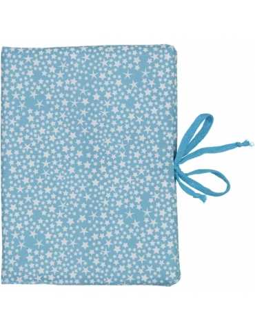 Housse de carnet de santé - Constellation bleu