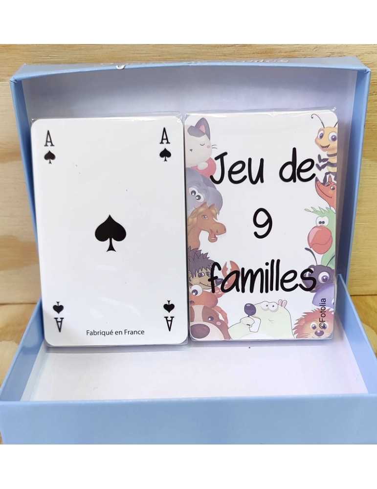 Jeu de carte,2 ensembles de tournesol classique. cubes de cartes