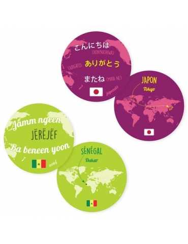 Langues du monde - Jeu de cartes