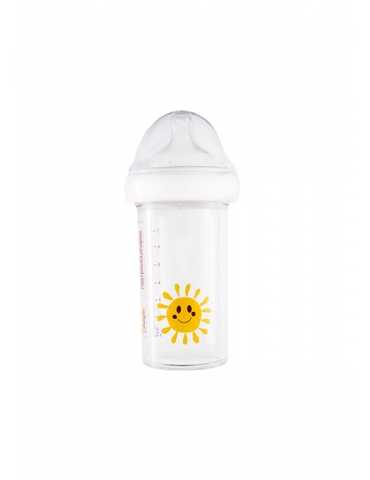 Biberon "Soleil" - Tétine M - 210ml