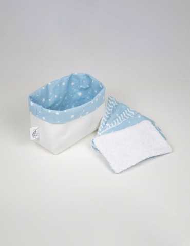 Coffret Naissance - Lingettes Bleues