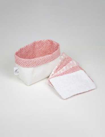 Coffret Naissance - Lingettes Roses