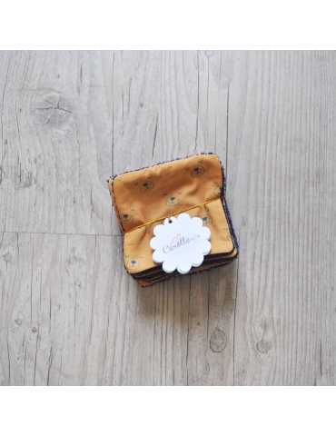 Lot de 10 lingettes - Chiens caramels