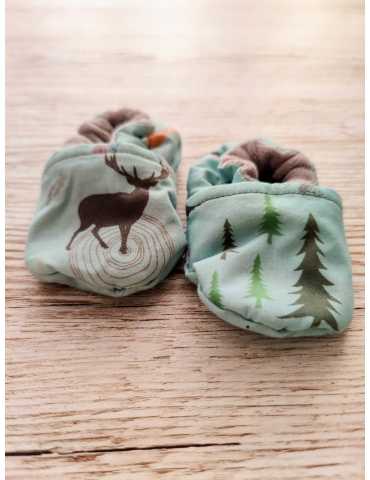Chaussons souples - Lior Bleu