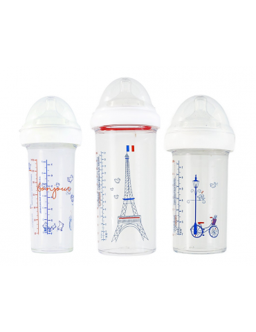 Set de 3 biberons - Inès de la Fressange