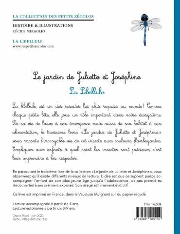 Le jardin de Juliette et Josephine - La libellule