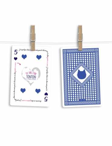 Cartes à gratter - "Tatie tonton"