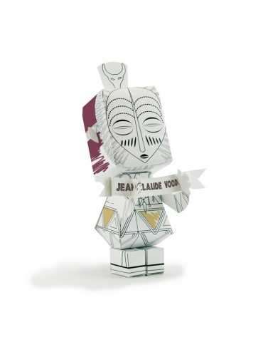 Paper Toy à colorier - Jean-Claude Voodoom