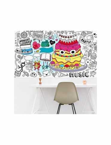 Coloriage Poster XXL - Fiesta
