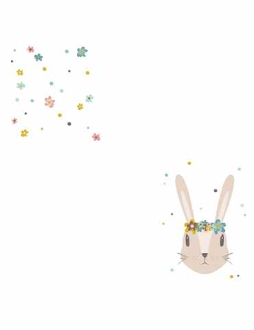 Maxi lange coton - Lapin