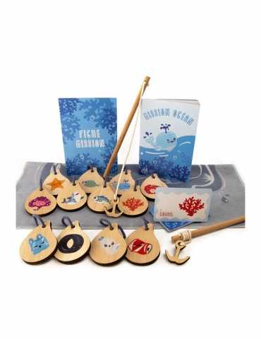 Mission Océan - Jeu de pêche zéro déchet