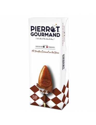 10 sucettes Caramel au lait frais