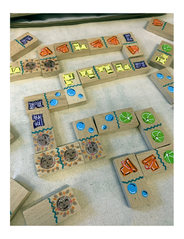 Domino en bois 28 pièces - ETE