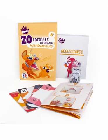 20 cocottes en origami mathématiques