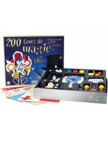 Coffret Magie 200 Tours avec DVD