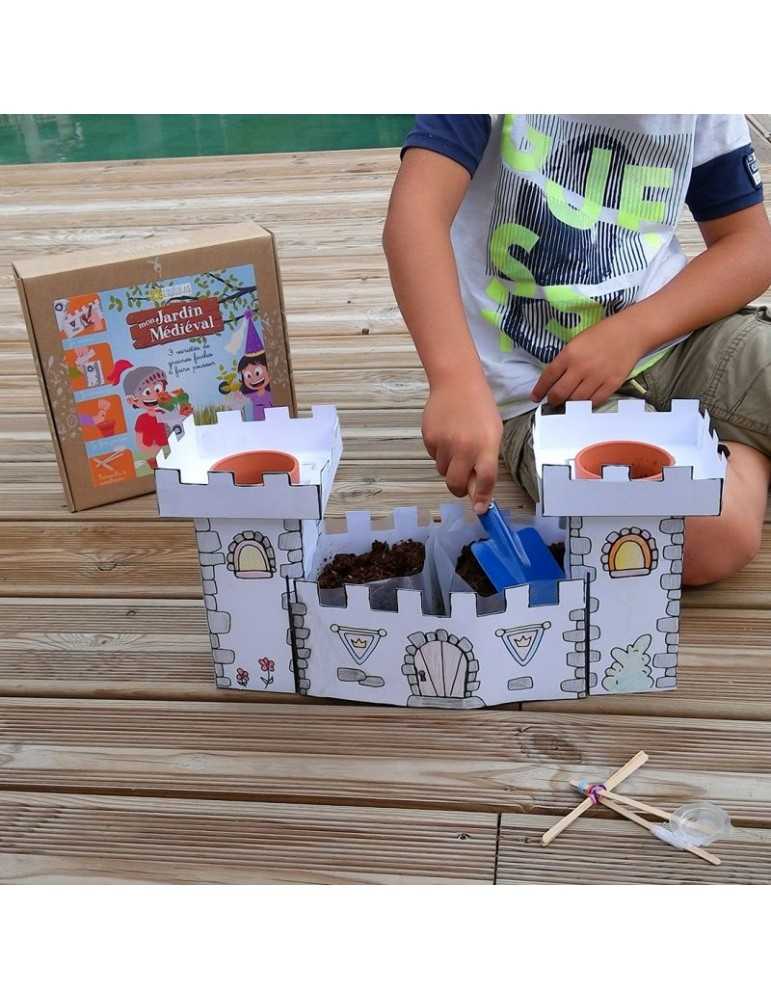 Fabriquer un château-fort - Tête à modeler