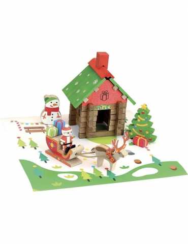 La maison du Père Noël - 50 pièces