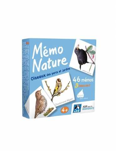Mémo Nature - Oiseaux des parcs et jardins
