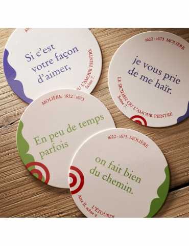 Les tirades de Molière - Jeu de cartes