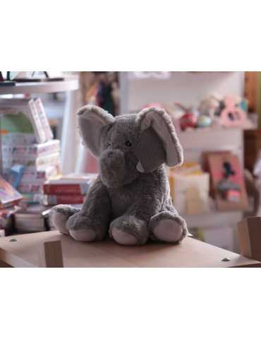 Bouillotte peluche - Eléphant