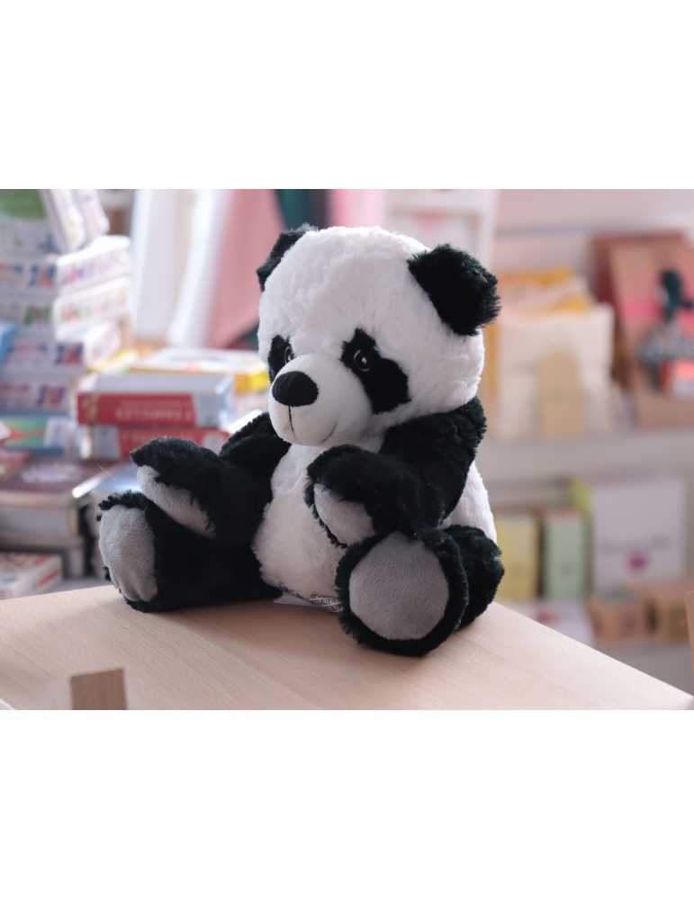 Bouillotte peluche - Panda - Fabriquée en France - Cadeau original