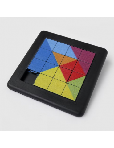 Pousse pousse tangram - Noir