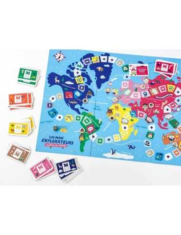 Les mini explorateurs - Autour du monde - Jeu de société