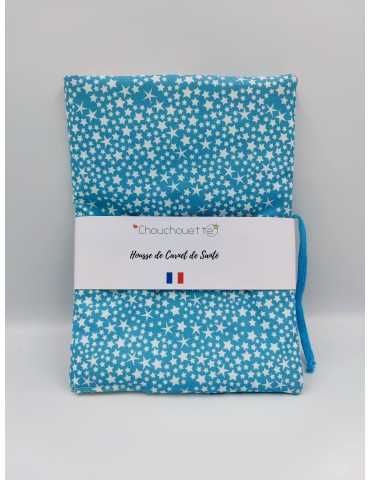 Housse de carnet de santé - Constellation bleu
