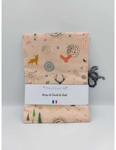 Housse de carnet de santé lior rose