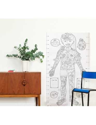 Coloriage Poster XXL - My Body