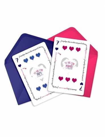 Pack "Annonce grossesse" - Cartes à gratter