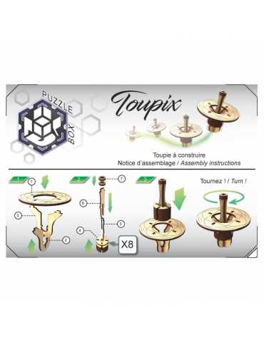 Toupix Kit - Toupie à fabriquer