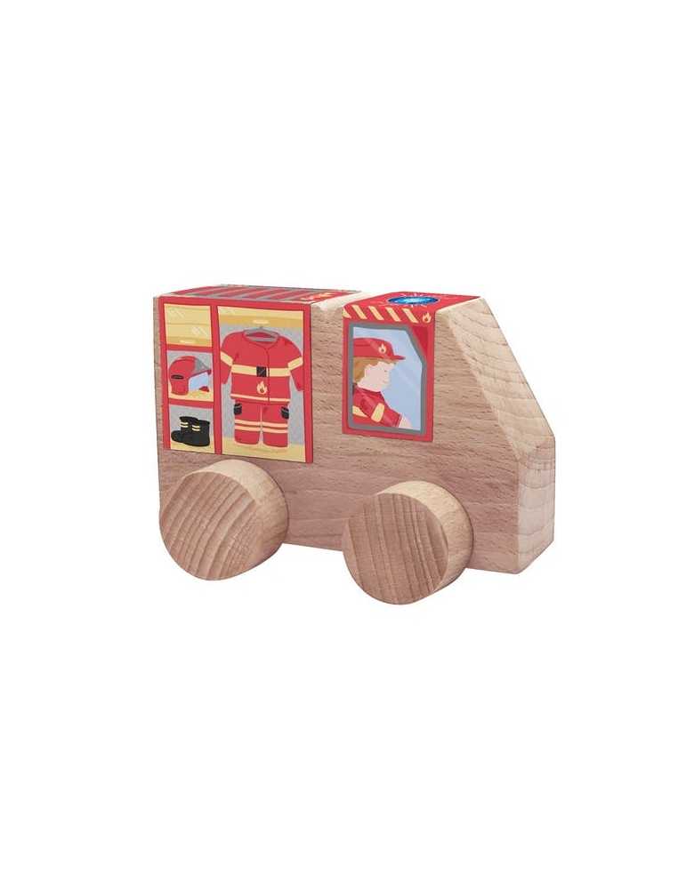 Ma voiture en bois jouet pour bébé ou jeune enfant Paulette et Sacha
