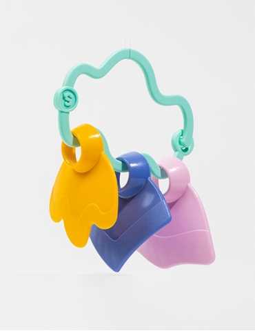 Le rêveur - Hochet à manipuler - Vert